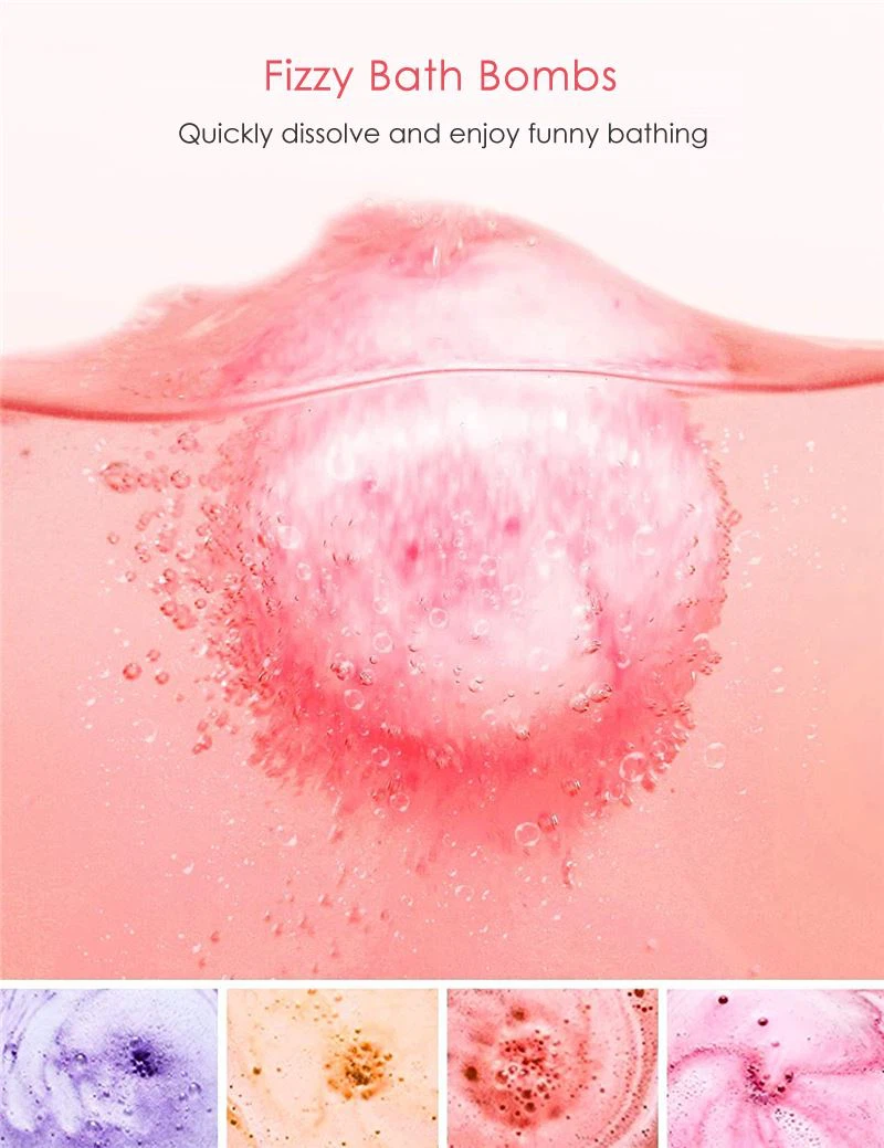 fizzy bath bombs