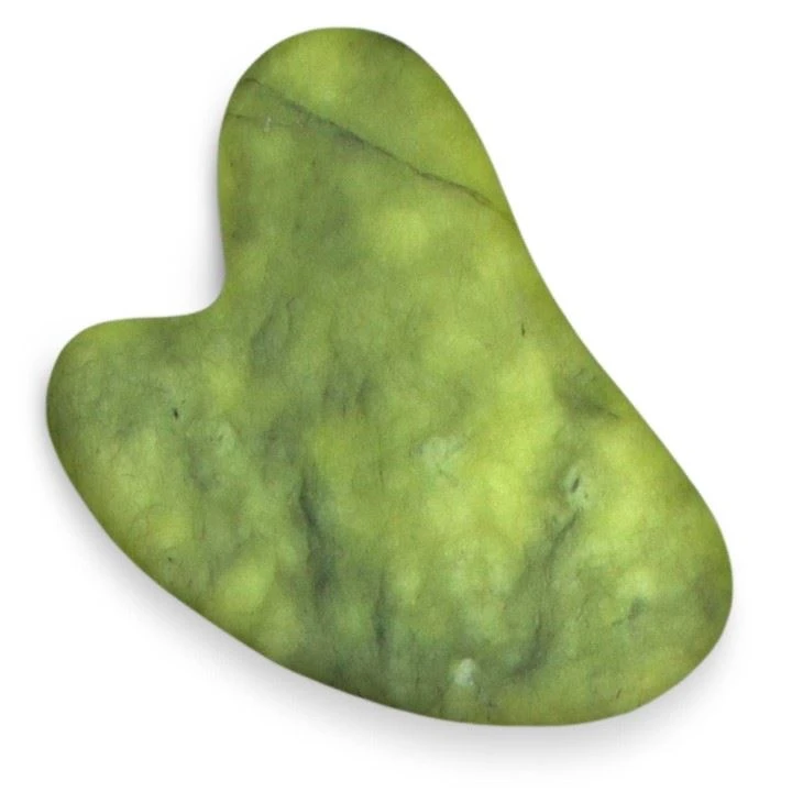 Gua Sha Gesichtsformungswerkzeug aus echter Jade