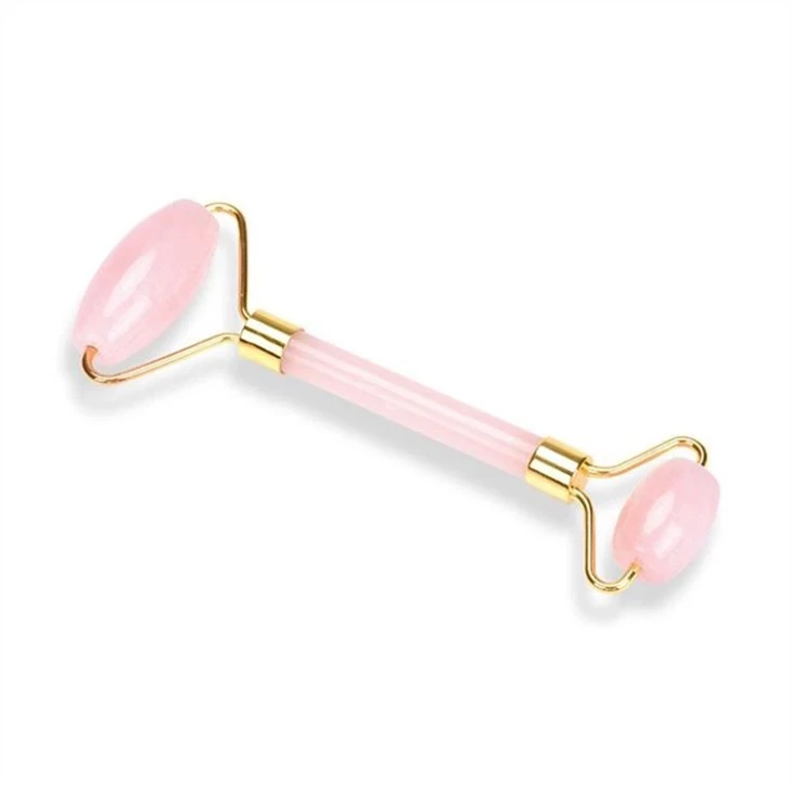 Plastikgriff Rosequarzmassage Roller