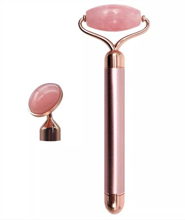 2 in 1 Massagegeräte Jade -Roller -Sets für Gesicht