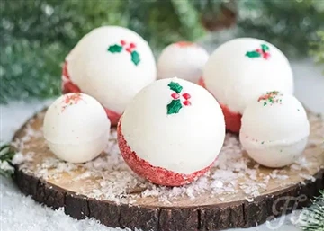 Ich habe heute eine Anfrage zu einem Weihnachts-Badebomben-Geschenkset erhalten