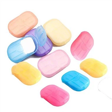 Tragbare Einweghandschuhe -Seife