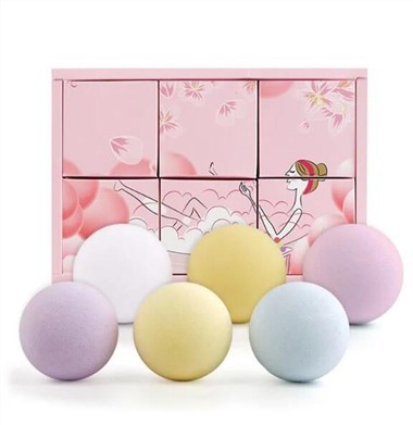 Heiße Verkaufsurlaubs Geschenkbox Badebombe