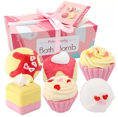 Luxus Cupcake Badebombe