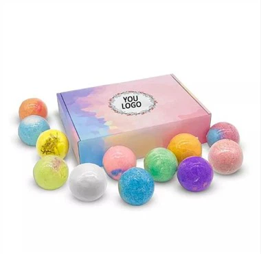 Veganer Badebombengeschenkset
